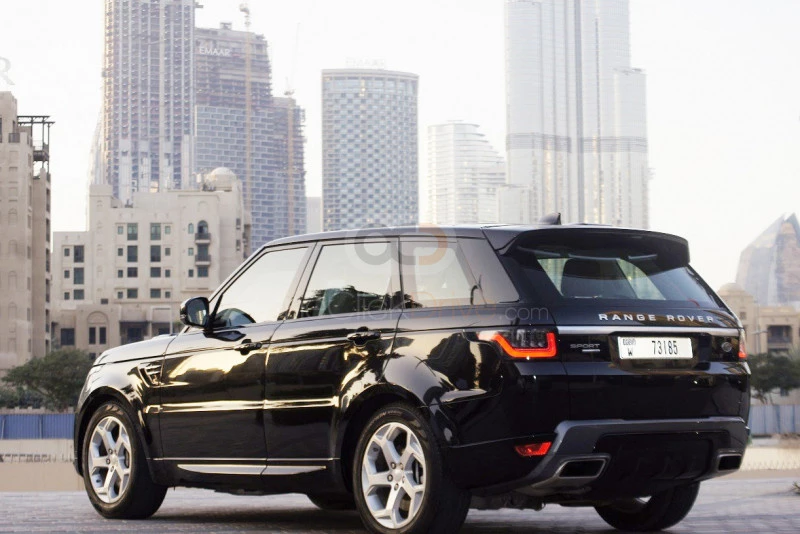 Black Land Rover Range Rover Sport SE 2019 for rent in Dubai 10